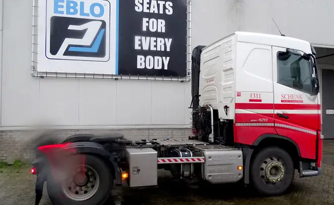 Sedile ISRI su misura per camion Volvo