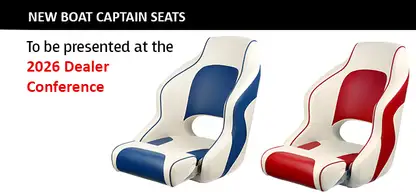 New captain boat seats