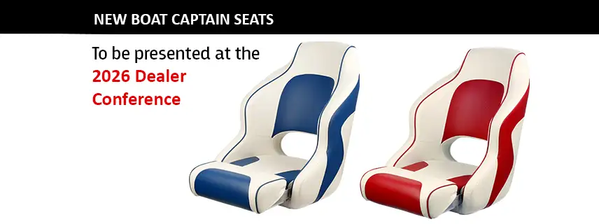 New captain boat seats