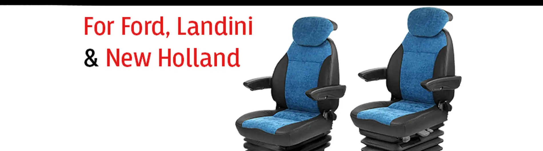 blue seat options ford landini new holland