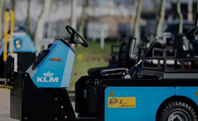 Spijkstaal machine/KLM with UnitedSeats seat