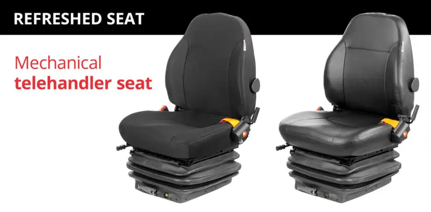 UnitedSeats CS85/C1 mechanical telehandler seat