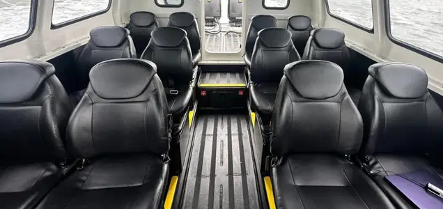 Tideman fits CS85/C1 in HDPE workboats