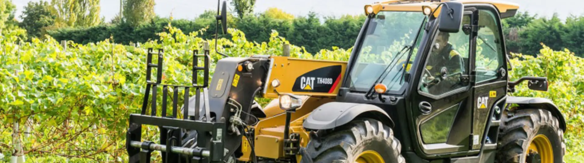 Caterpillar verreiker met UnitedSeats CS85/C1R