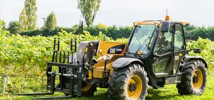 Caterpillar verreiker met UnitedSeats CS85/C1R