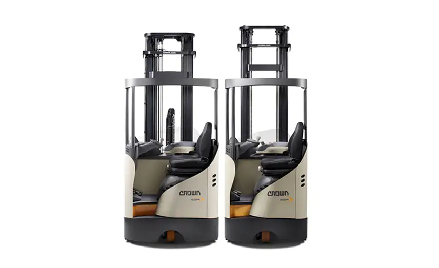 Crown vorkheftruck met UnitedSeats stoelen