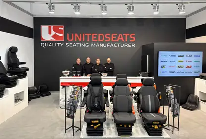UnitedSeats seating manufacturer at the Bauma 2025