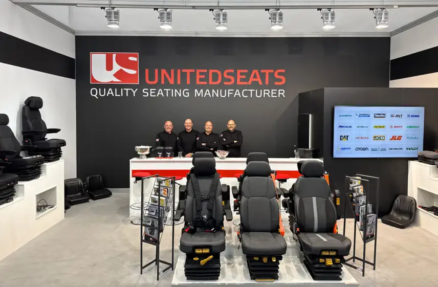 UnitedSeats seating at the Bauma 2025