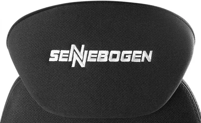 Backrest extension UnitedSeat with Sennebogen logo