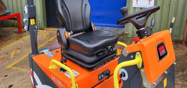 UnitedSeats MGV35 fitted to Altrad Belle dumper