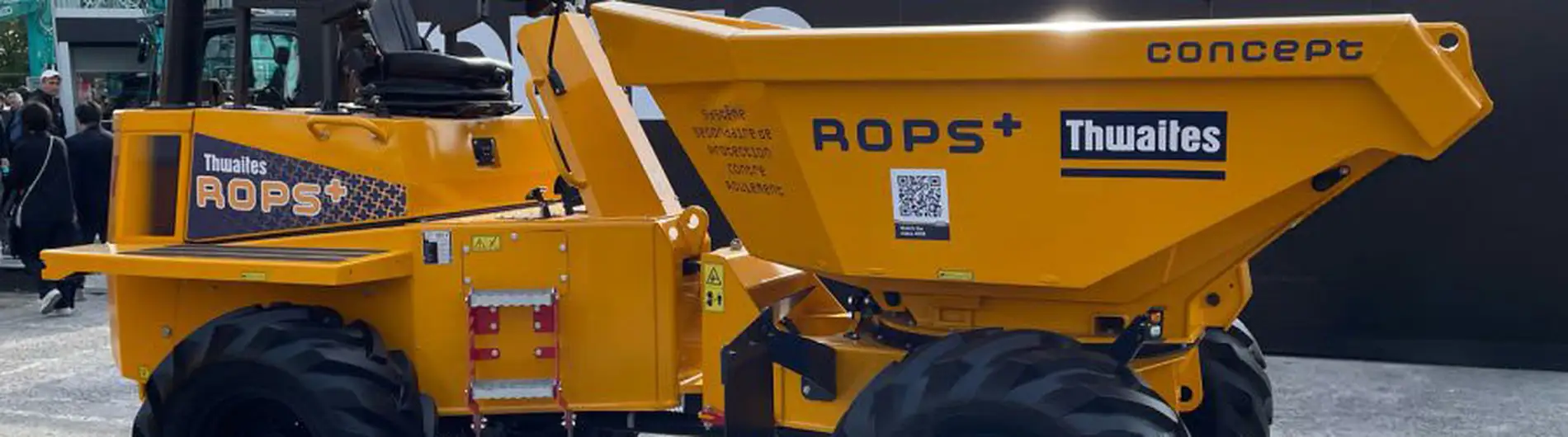 Thwaites Introduce ROPS+ on 6 Tonne Dumpers