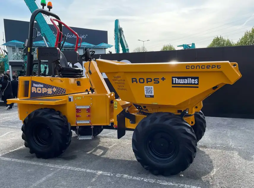 Thwaites Introduce ROPS+ on 6 Tonne Dumpers