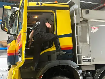ISRI vrachtwagenstoel voor Mercedes vrachtwagen Maessen