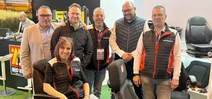Sumsertech Spain team and UnitedSeats team at FIMA international agricultural show in Zaragoza