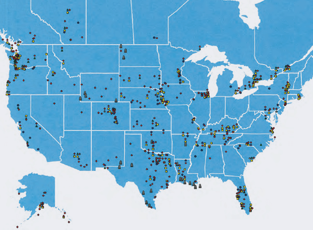 Where WCN Operates on a map