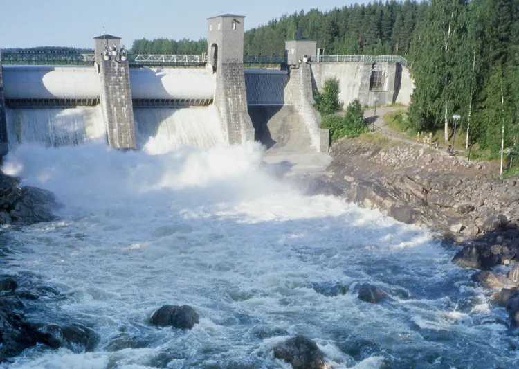 Wasserkraftwerk Fortum