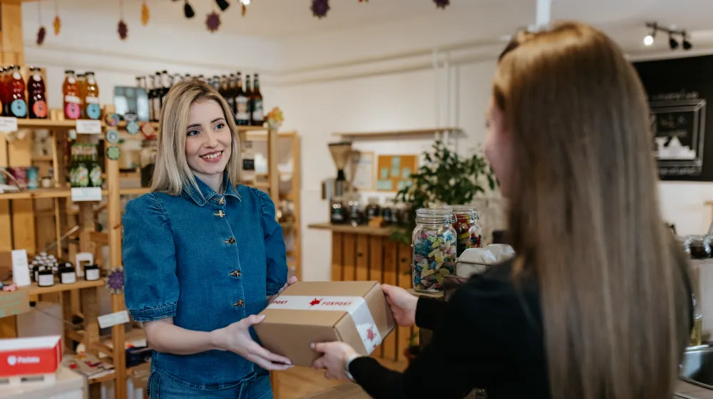 You can order your package with FOXPOST to Packeta Z-Points