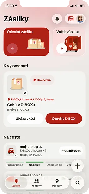 Zásilkovna APP