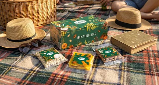 produkty Diana company na piknikové dece