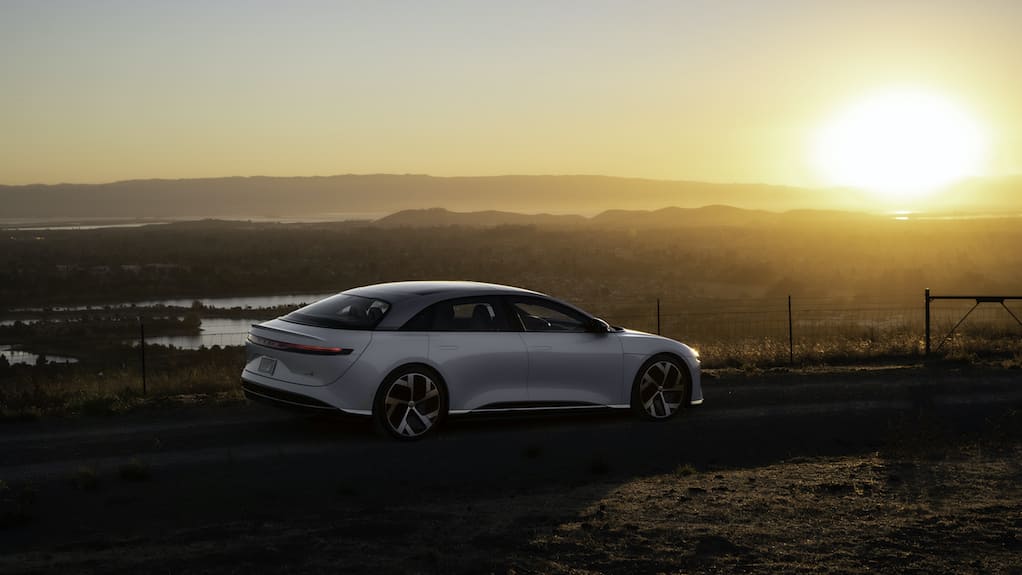 Lucid Air concurrent van de Tesla?