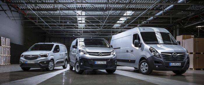 Opel Movano, Combo en Vivaro