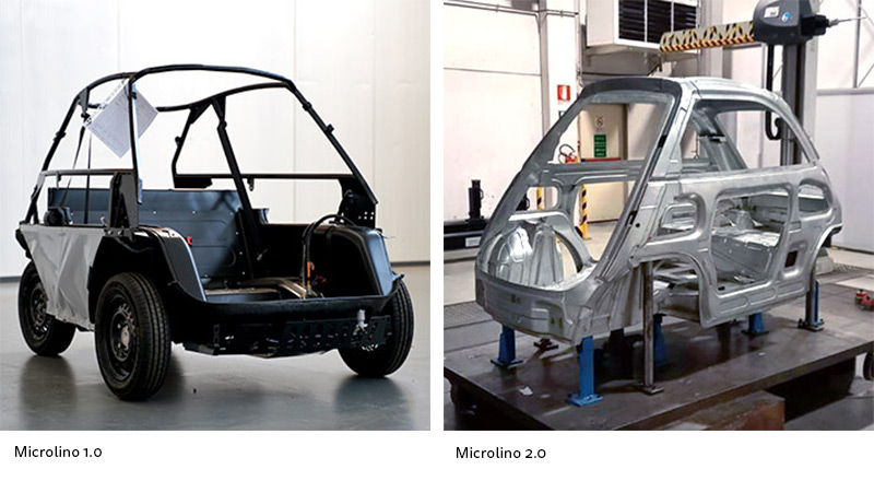 Microlino 1.0 vs Microlino 2.0
