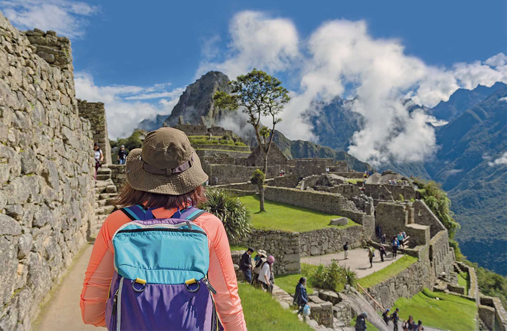 Walker at Machu Picchu, Peru