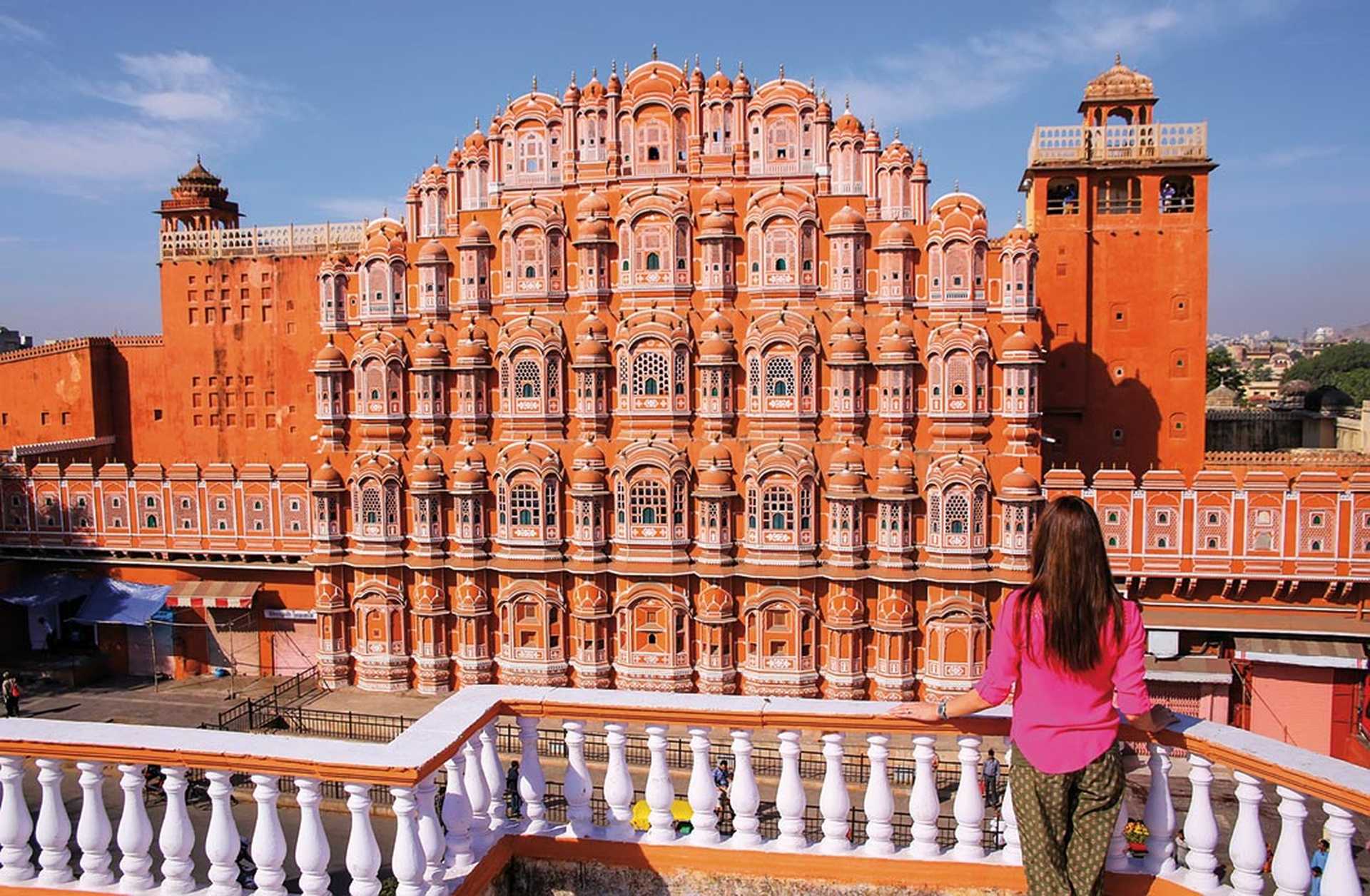 Palace of the Winds in Jaipur, Rajasthan, India
