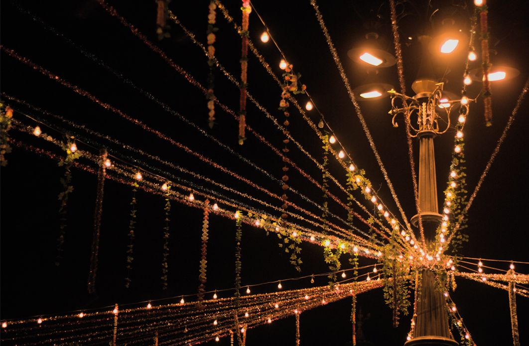 Panch Batti in Jaipur decorated for Diwali