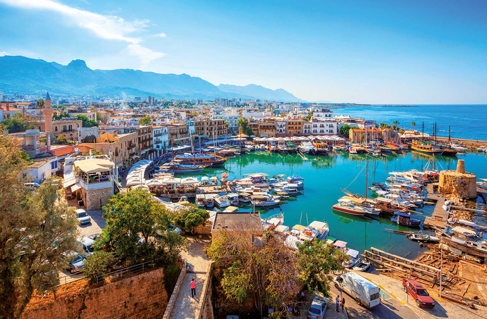 Panoramic view of Kyrenia