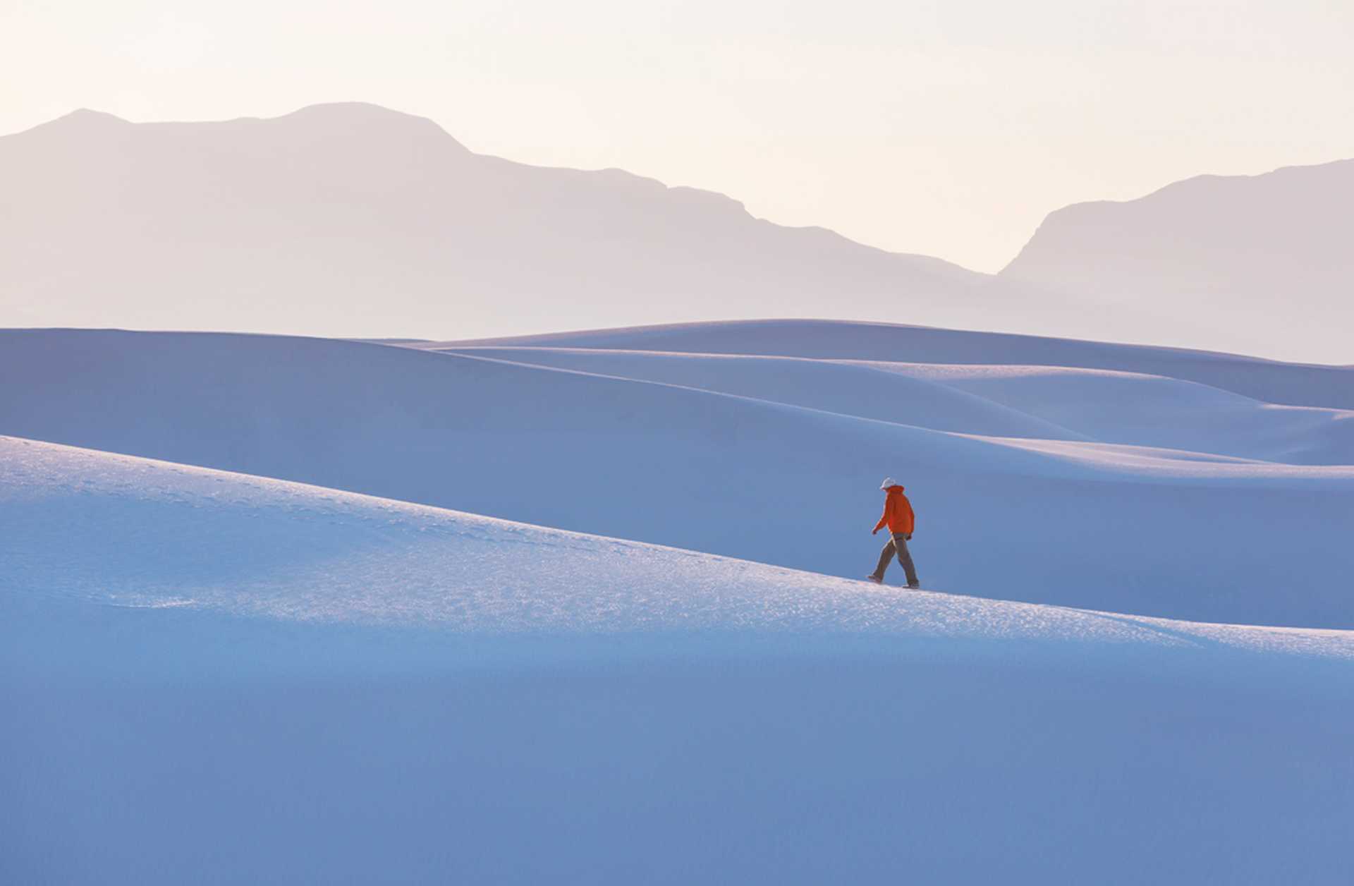 White Sands Dunes in New Mexico