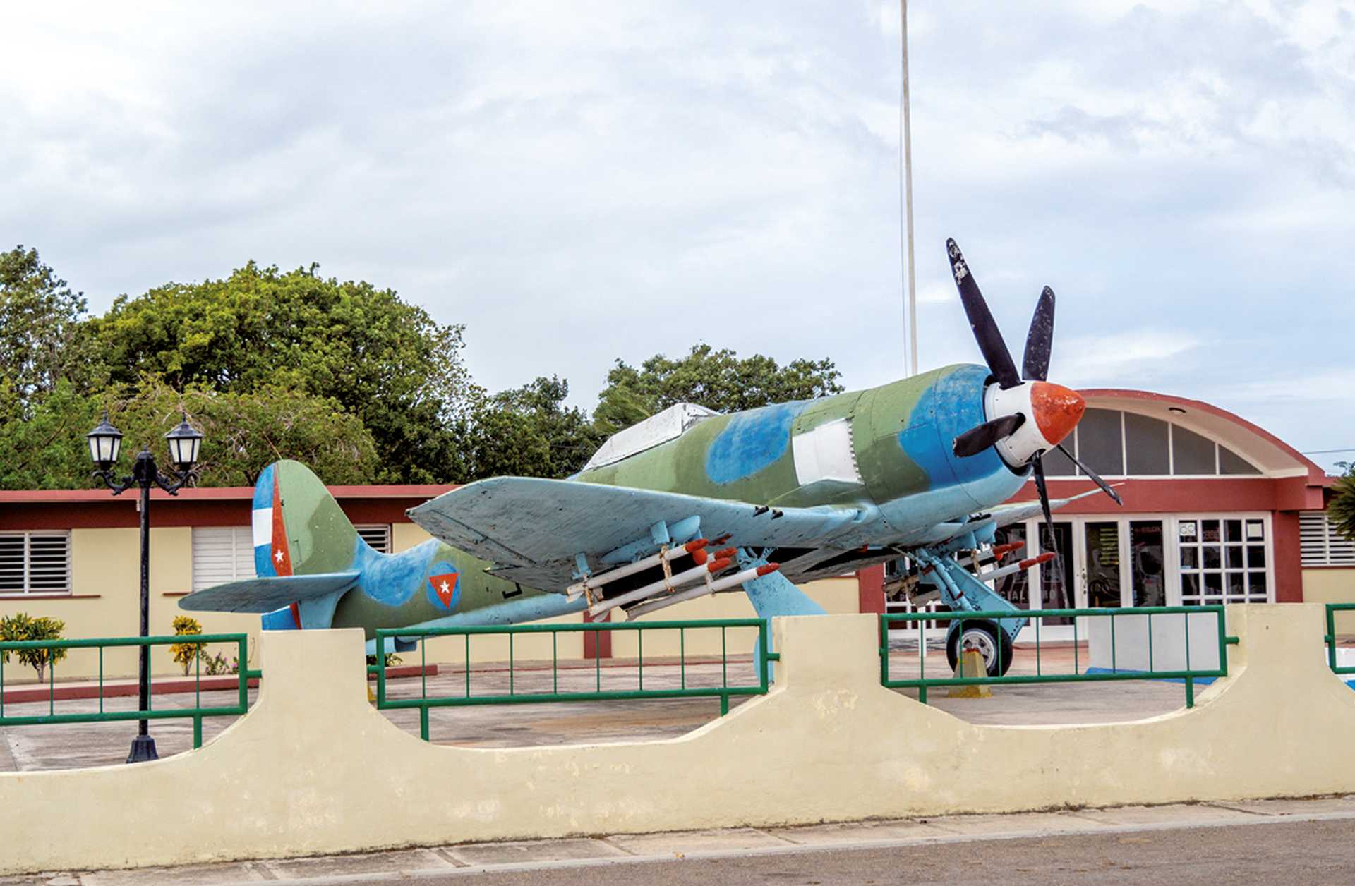 Russian prop plane used during Cold War  at Bay of Pigs. Cuba