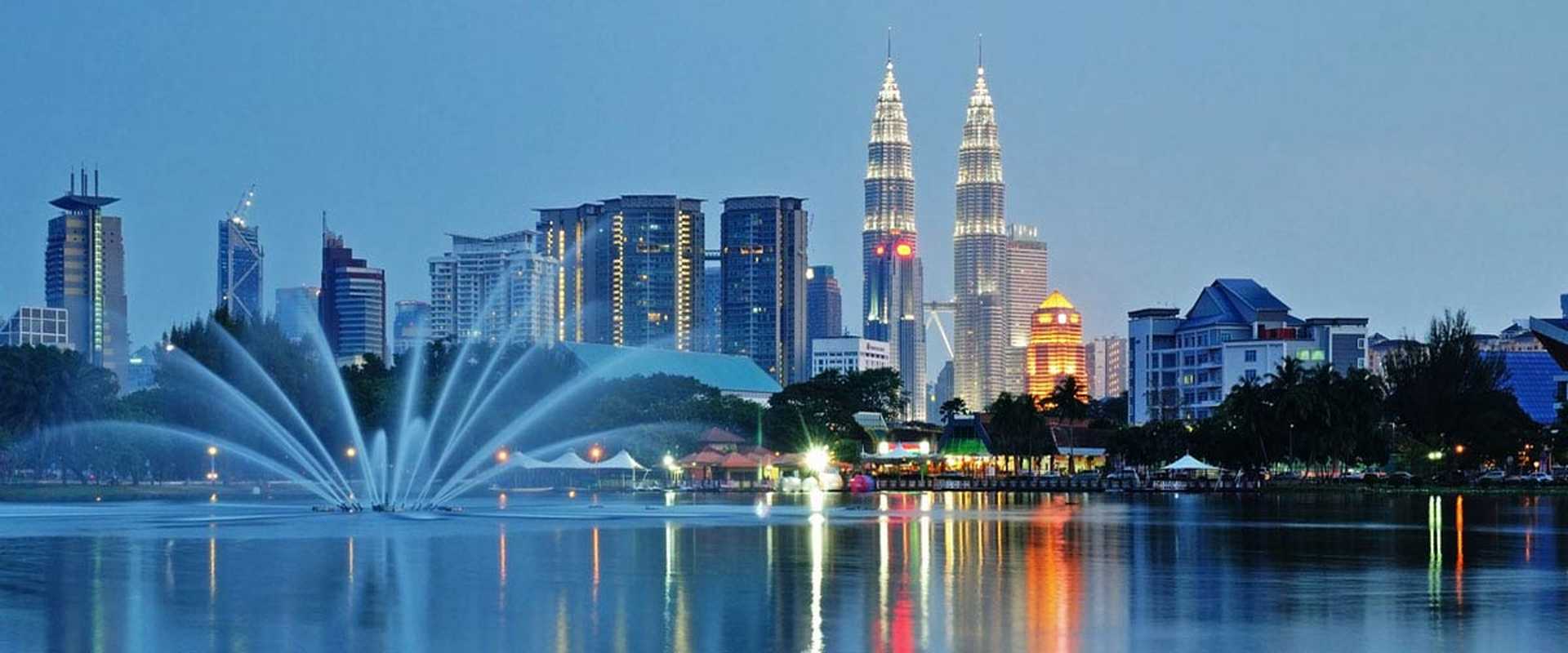 Kuala Lumpur, Malaysia skyline at Titiwangsa Park, Kuala Lumpur, Malaysia