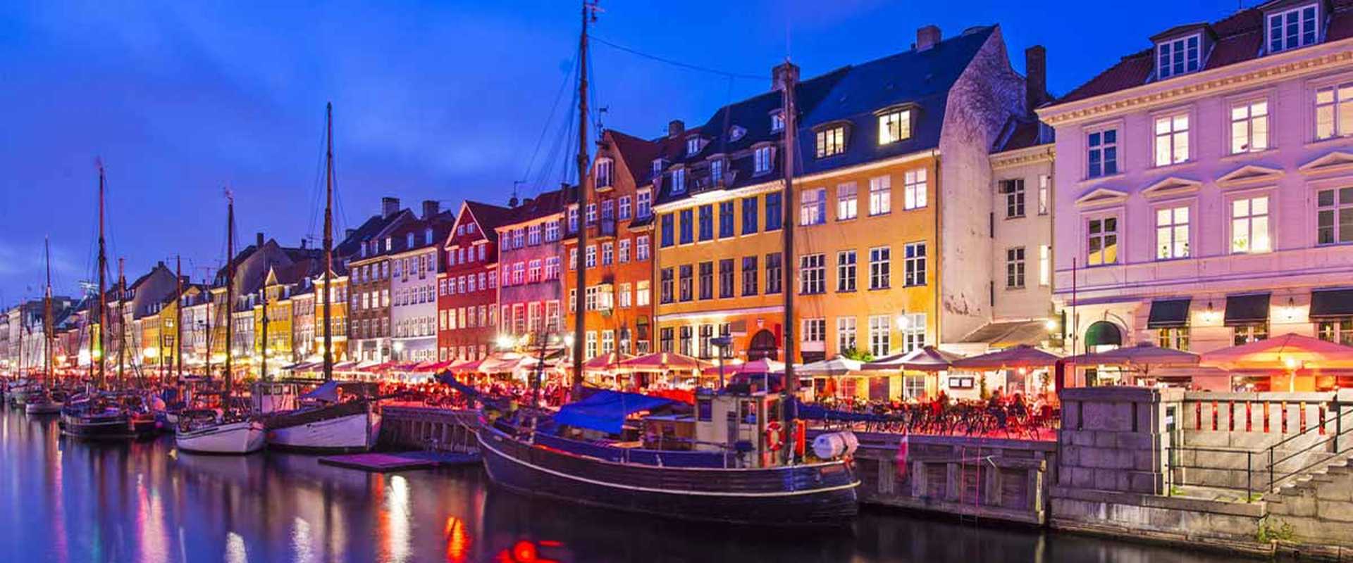 Nyhavn Canal in Copenhagen, Demark.