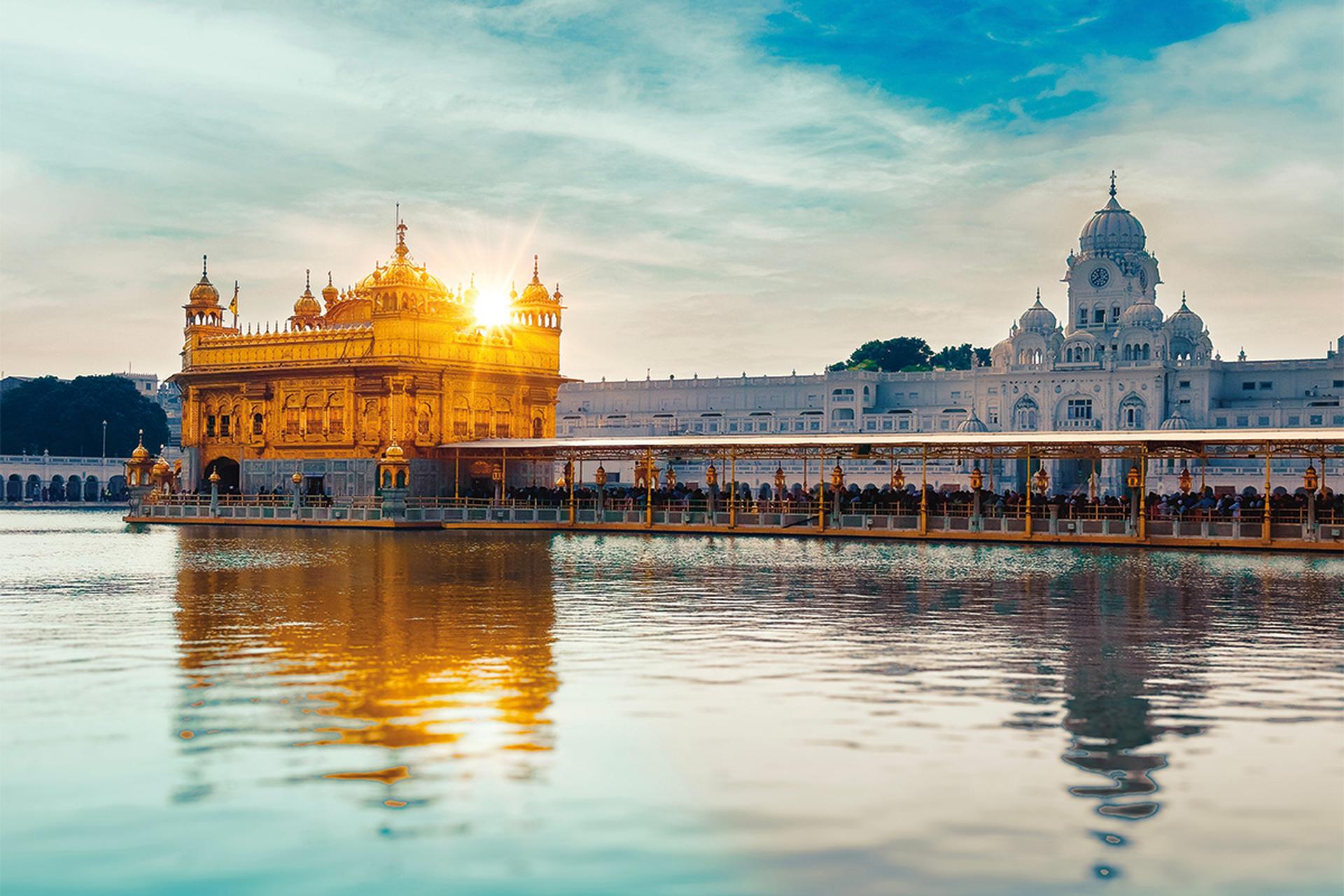 Historic Gurudwara Darbar Sahib, Golden Temple in Amritsar, India