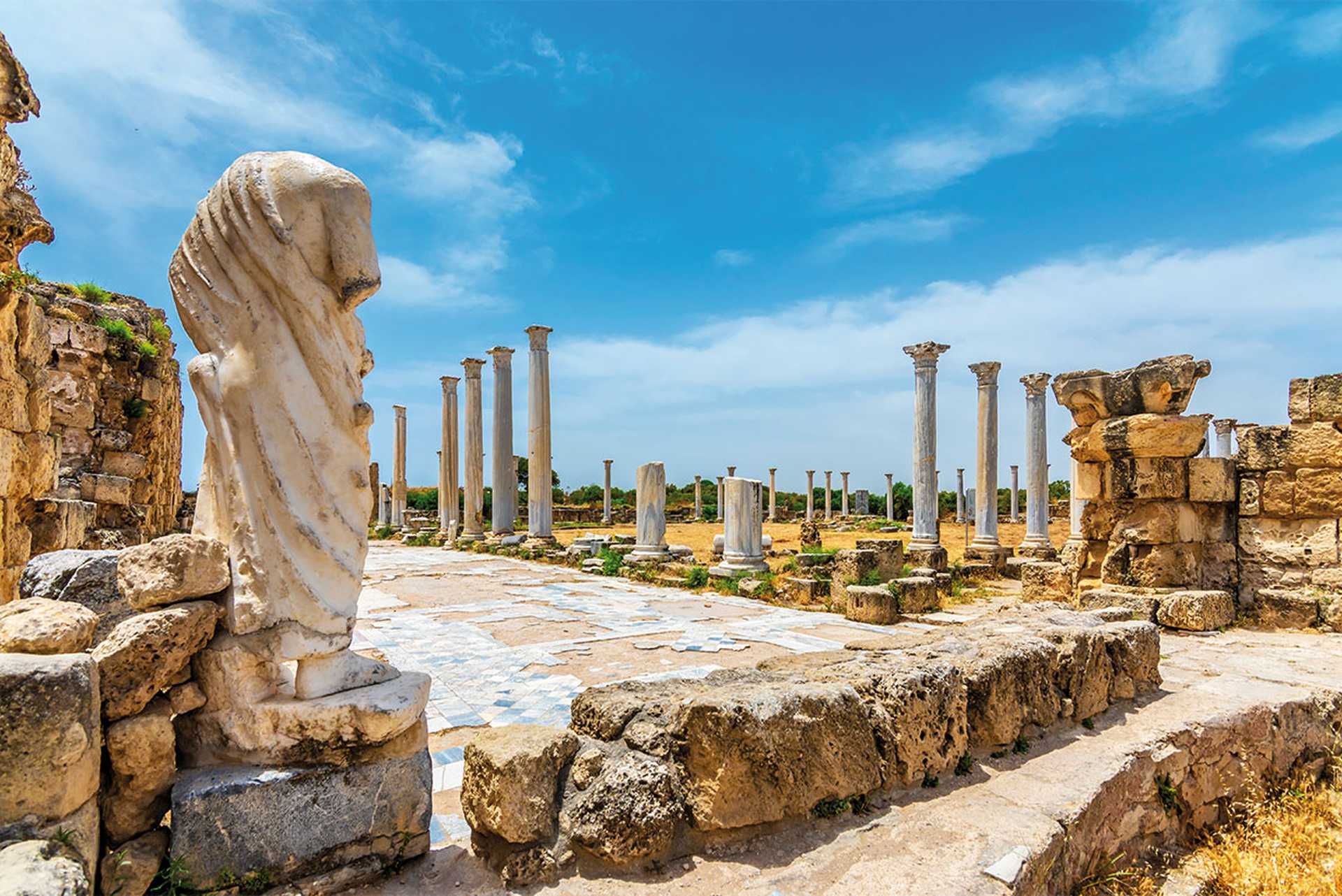 The Salamis Ancient City in Northern Cyprus