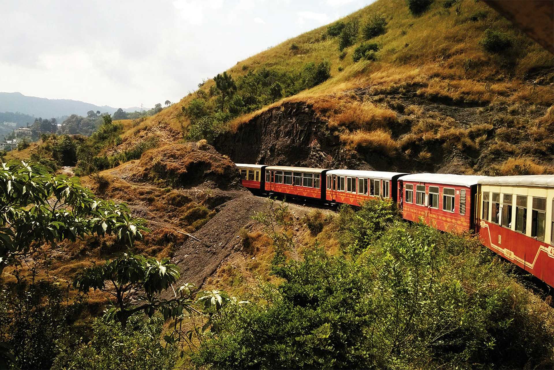 The toy train