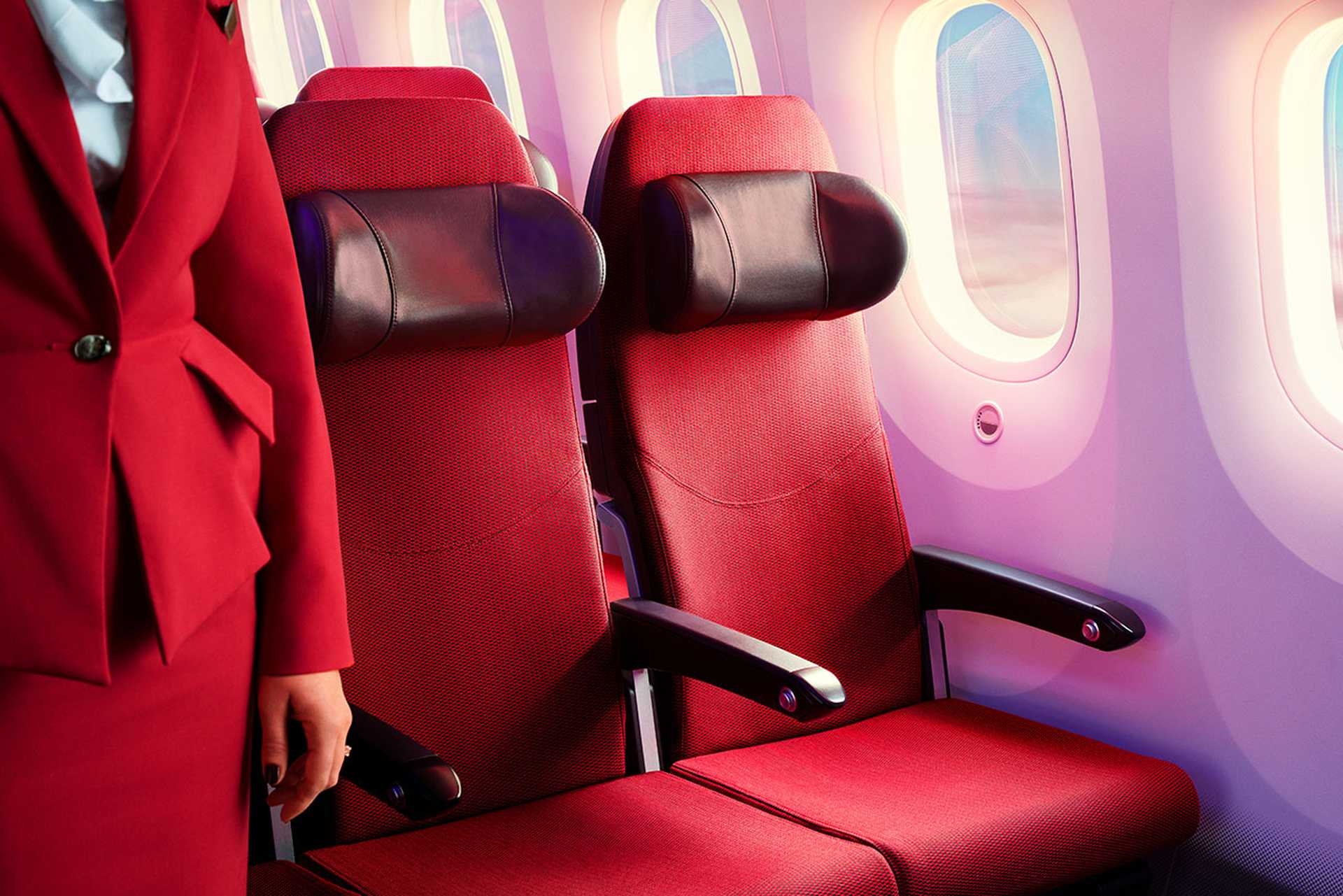 Virgin Atlantic Economy Class Seat