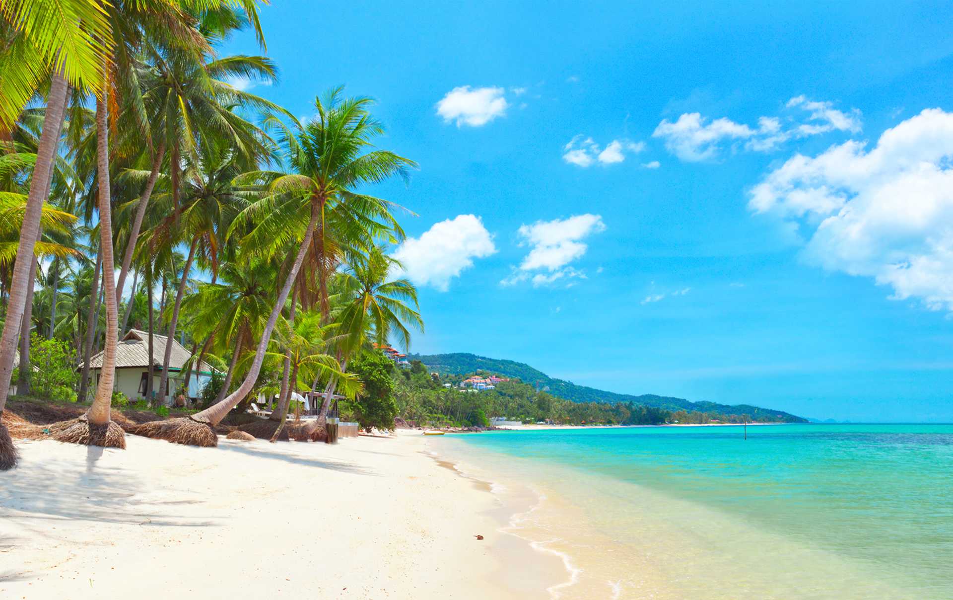 Tropical beach Bang Po, Koh Samui, Thailand