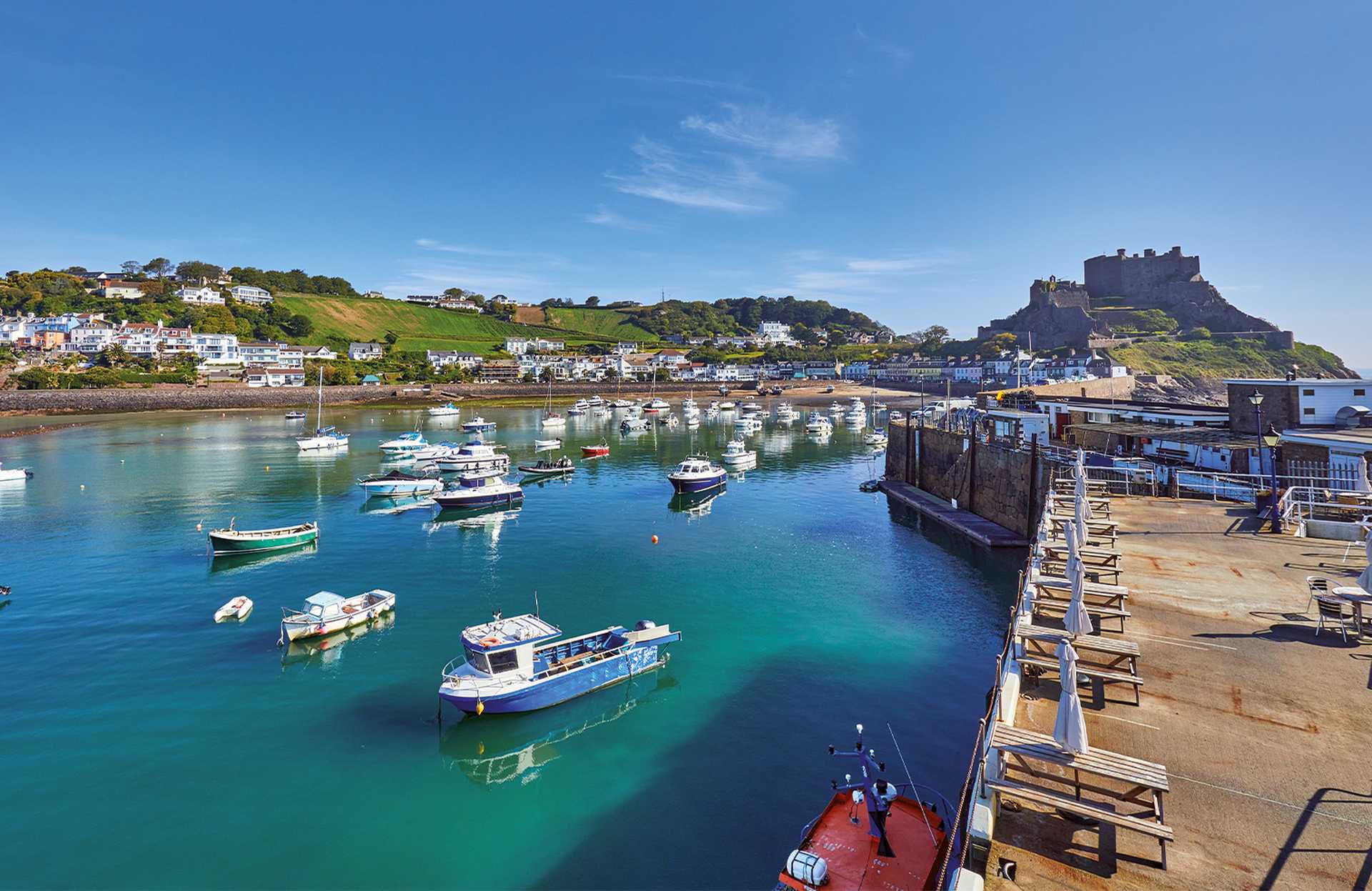 Gorey Harbour, Jersey, Channel Islands