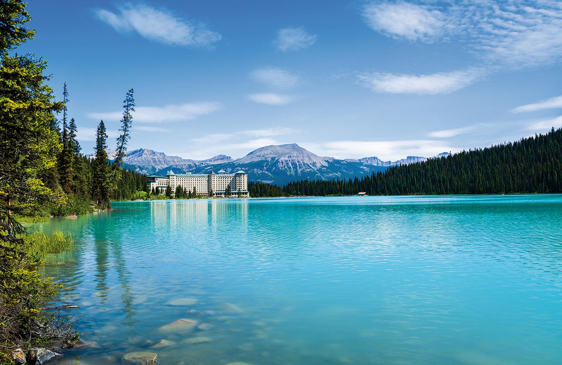 Lake Louise and Fairmont Chateau Hotel, Canada