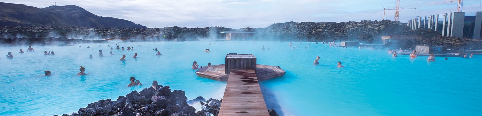 The Blue Lagoon geothermal spa is one of the most visited attractions in Iceland
