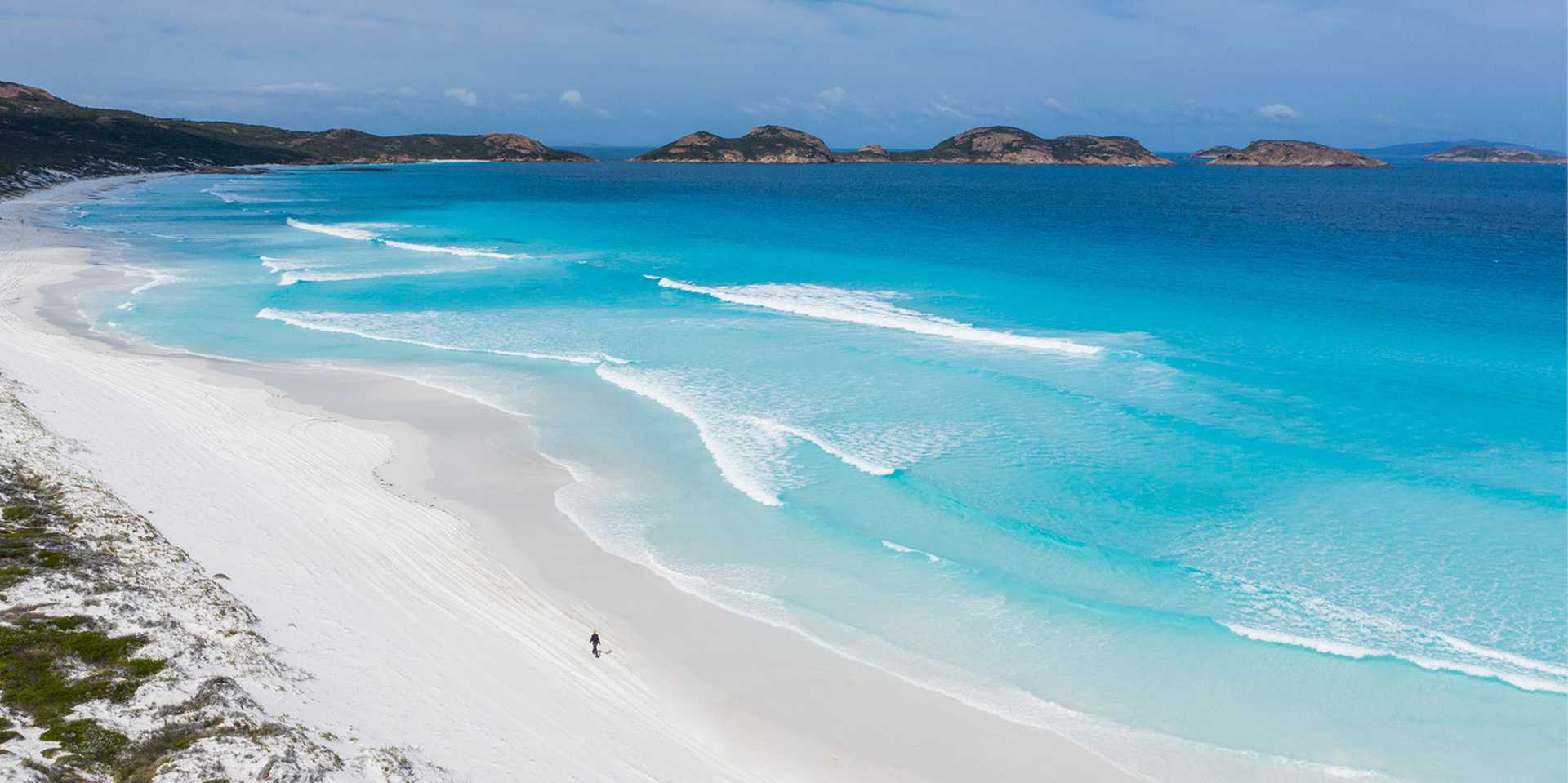 Aerial View of Eagle Bay, Australia