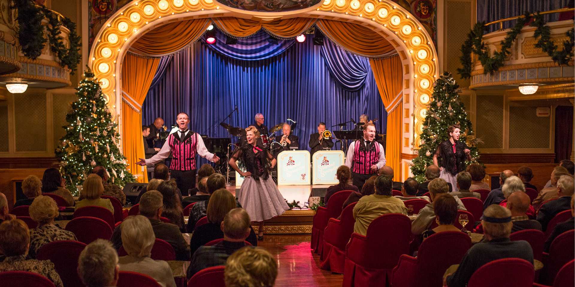 Entertainment onboard the American Queen
