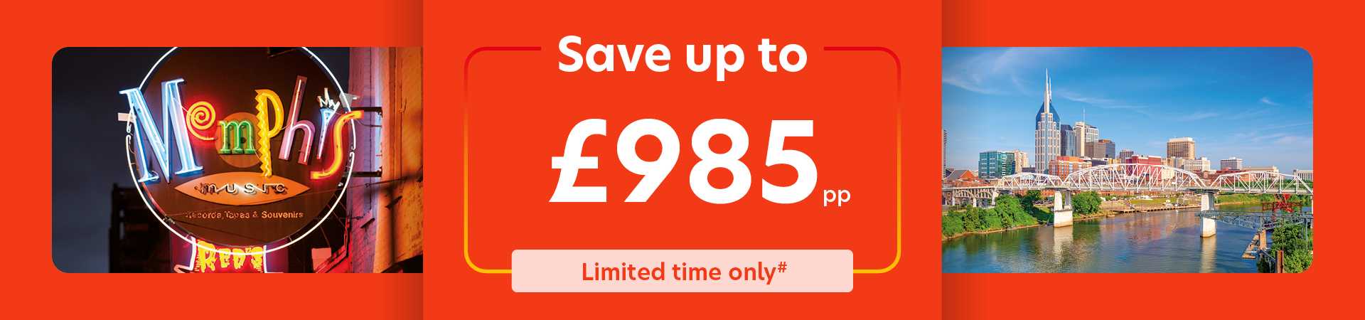 Save up to £985pp - Limited time only#