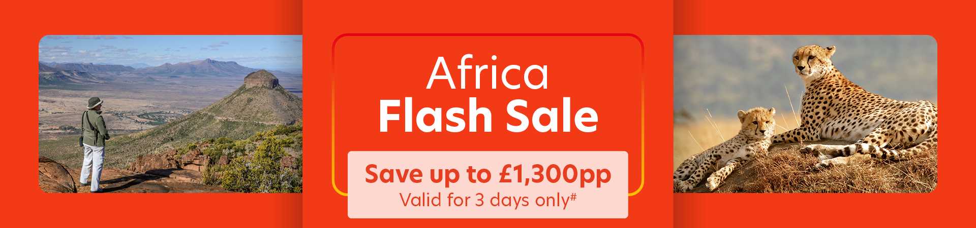 Africa Flash Sale | Save up to £1,300pp | Valid for 3 days only#