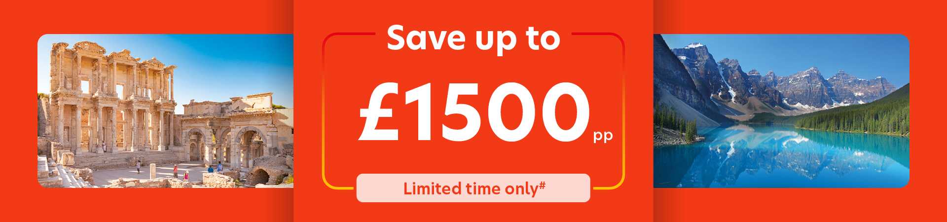 Save £1500pp
