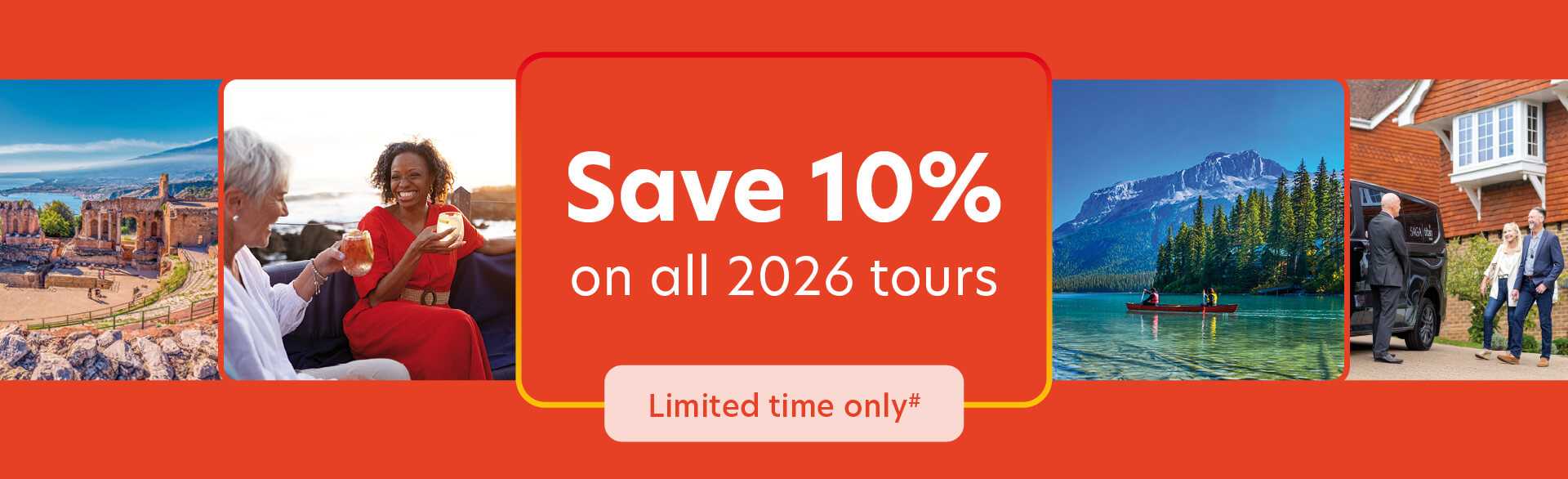 Save 10% on all 2026 tours with Titan Travel