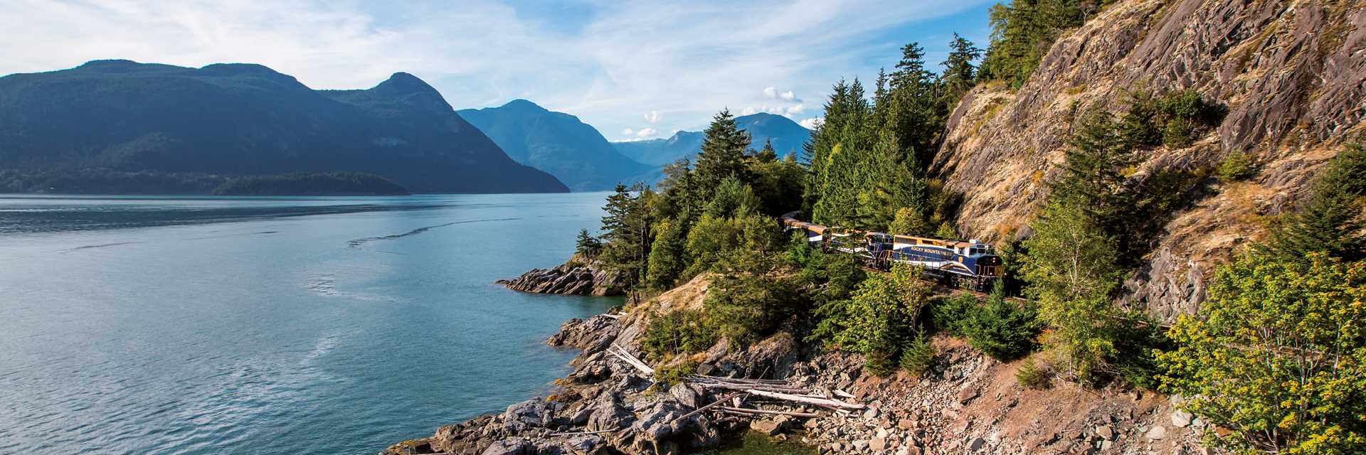 Rocky Mountaineer train, Canada