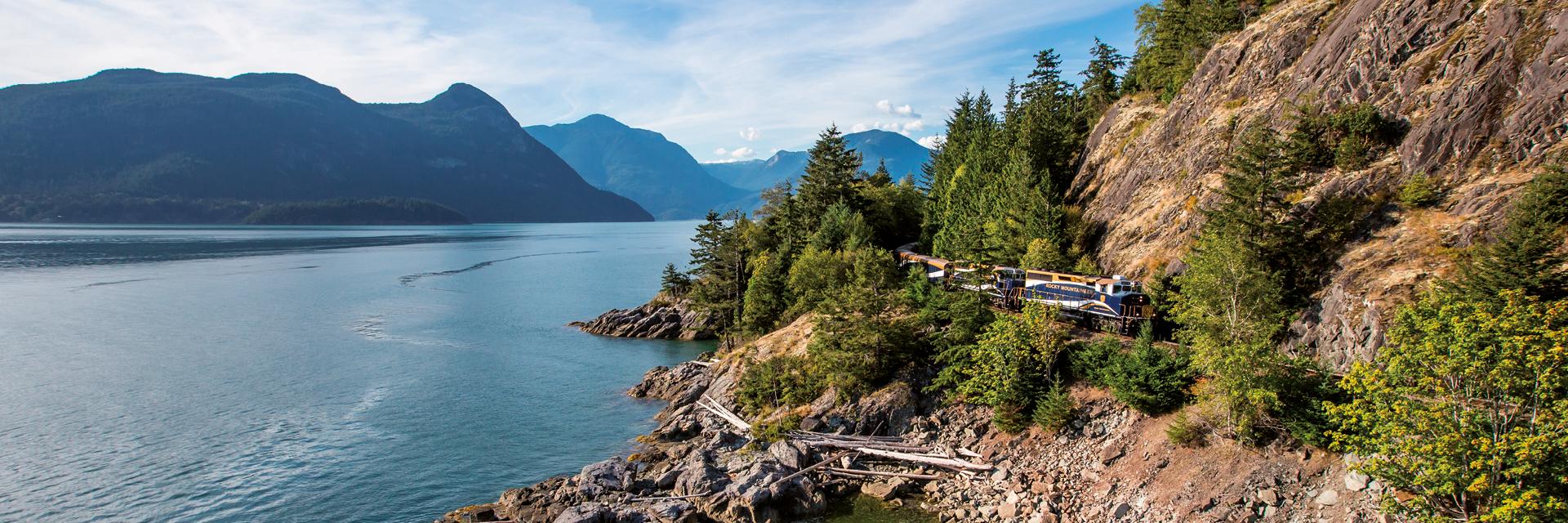 Rocky Mountaineer train, Canada